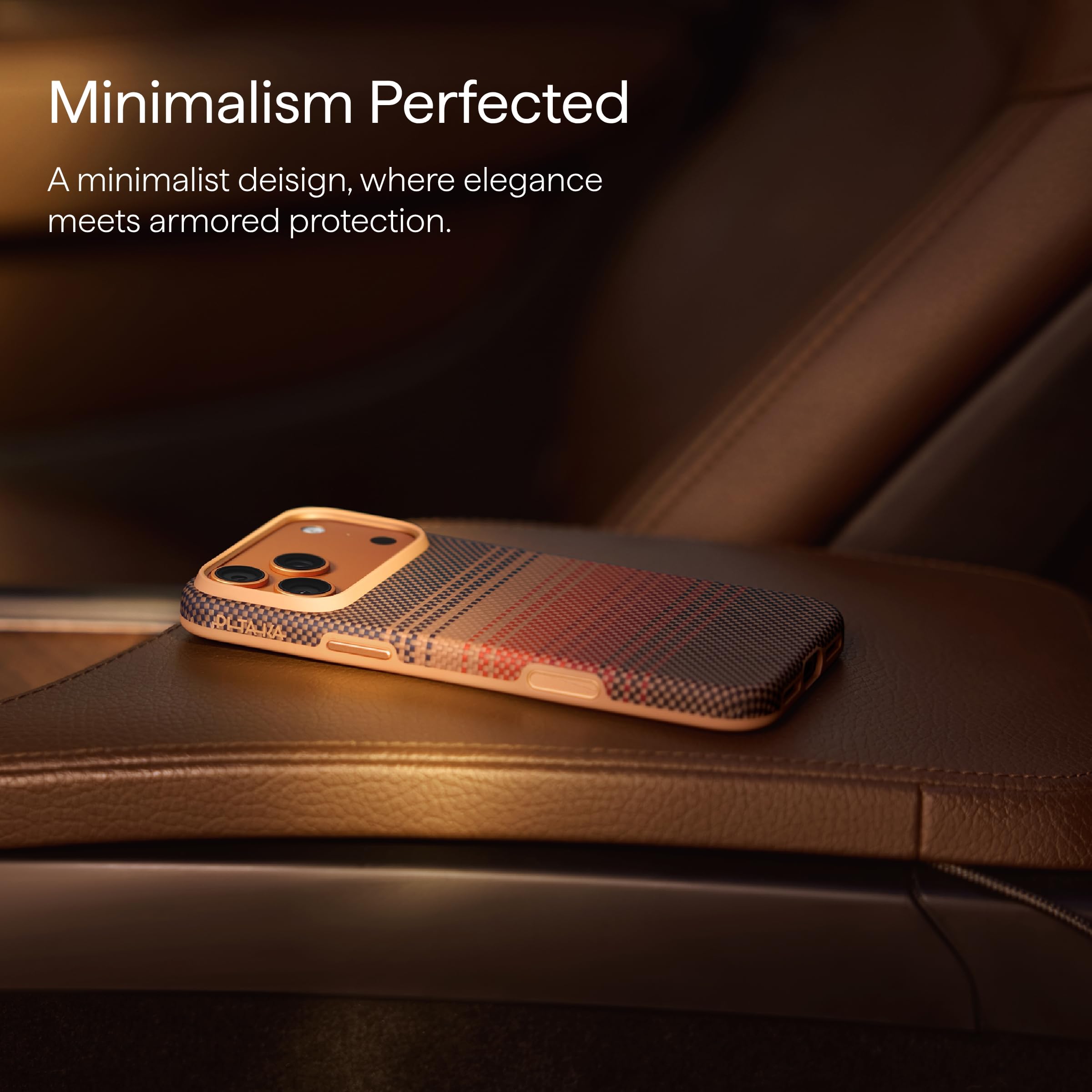 pitaka Capa para iPhone 17 Pro Max de 6,9 polegadas com botão de
